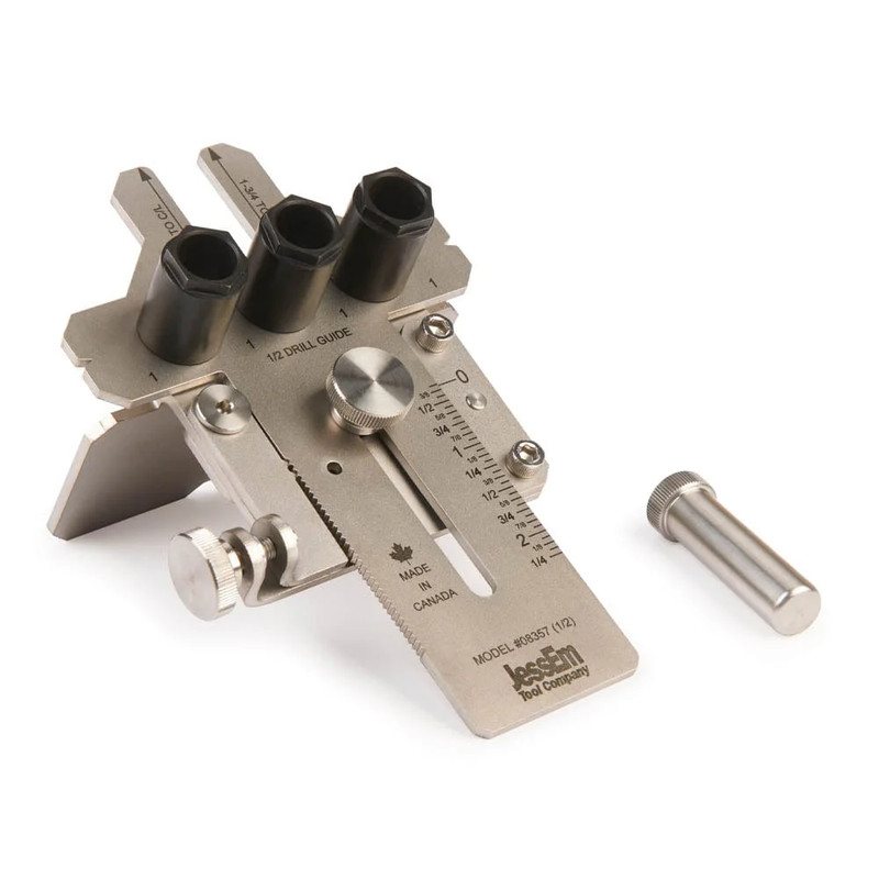 1/2" Stainless Dowelling Jig with Angle